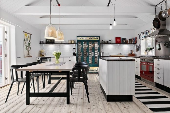 retro style kitchen