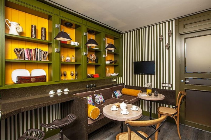 cafe style kitchen