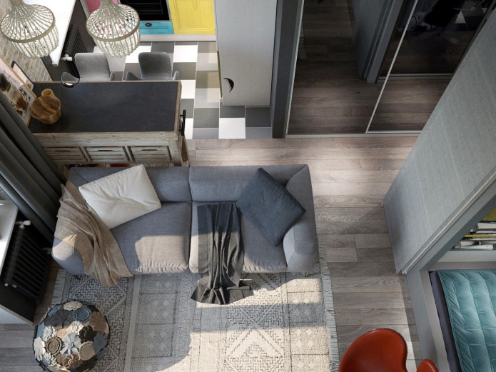 Carpet for zoning