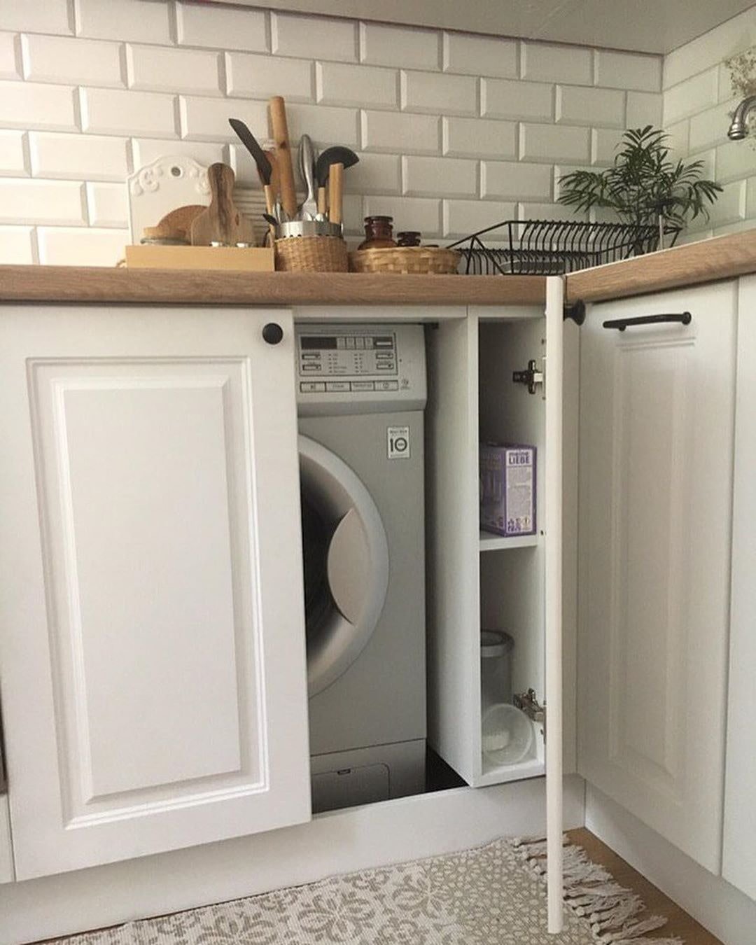 wide module for washing