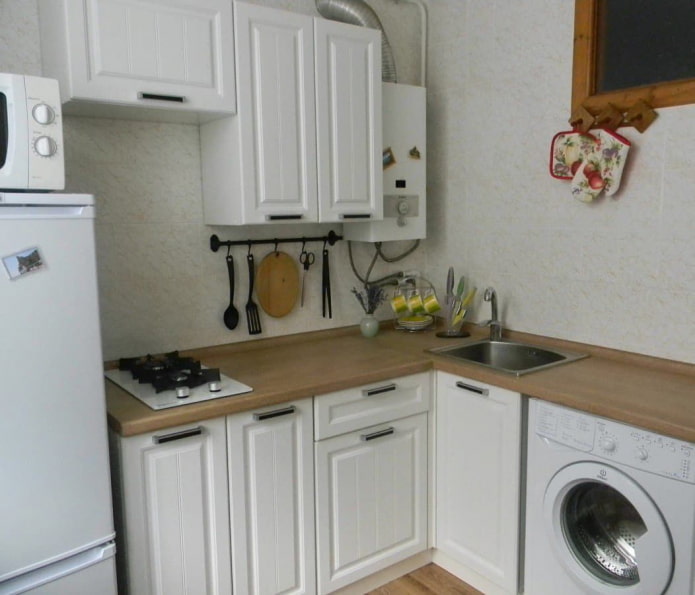 washing machine in a set