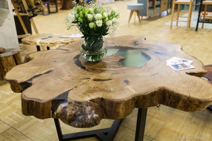 Table from a cut