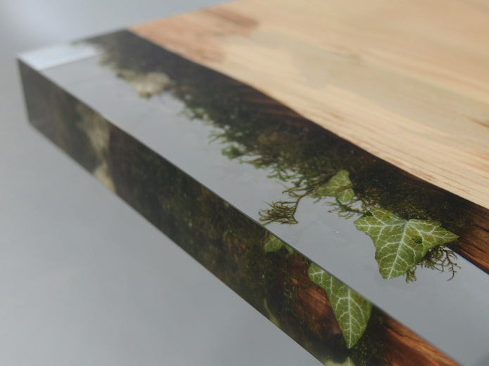 Table with Plants