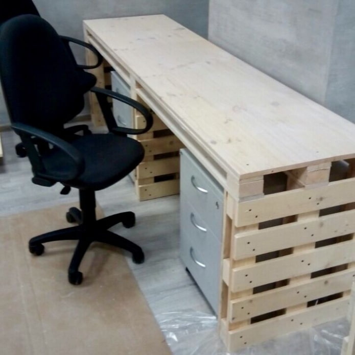 Puttied tabletop