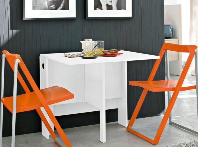 one-sided book-style design in the interior