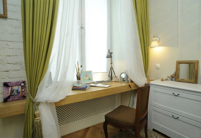 Window sill table