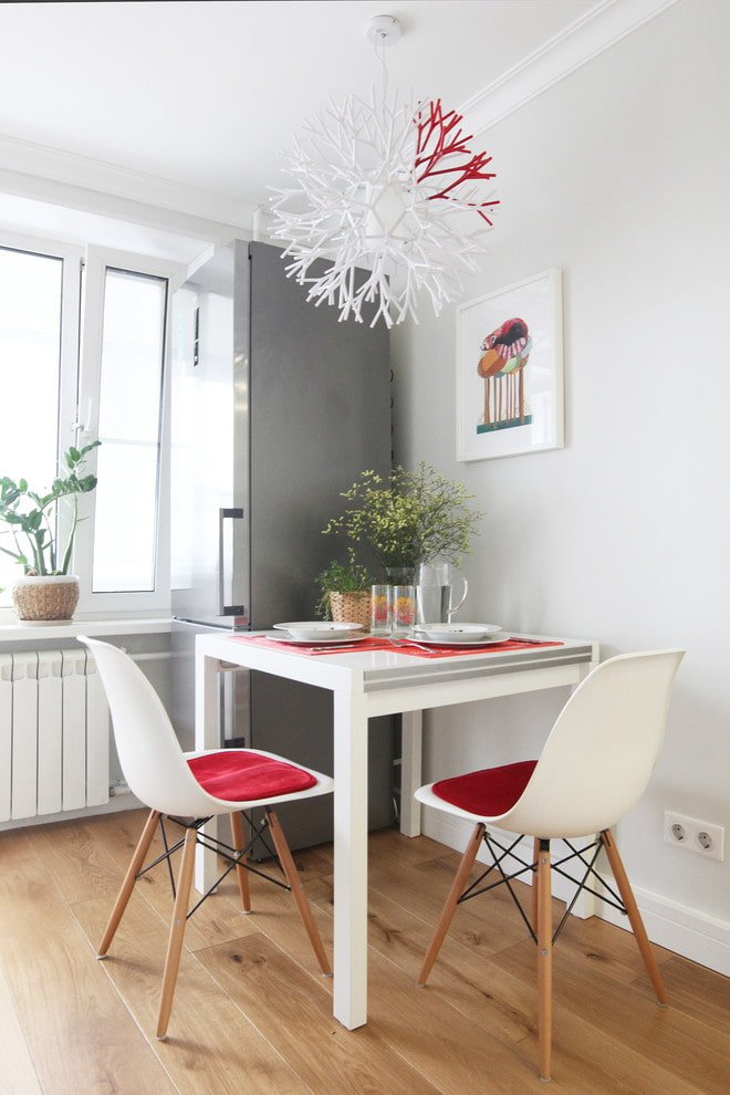 table in the interior