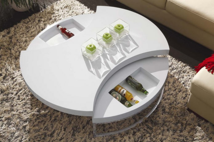 Small transforming table