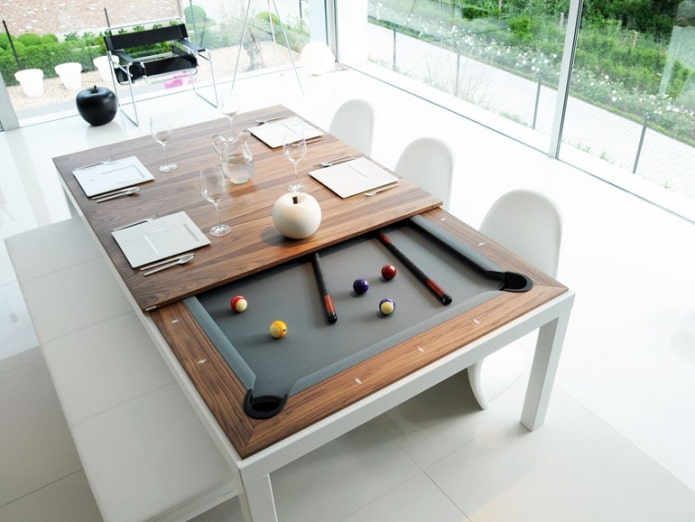 transformer billiard table