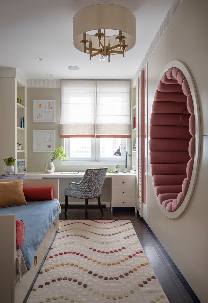 countertop built into furnitureBuilt into furniture for a girl's nursery