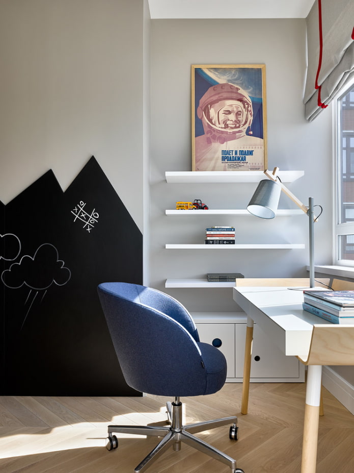 student desk for a boy