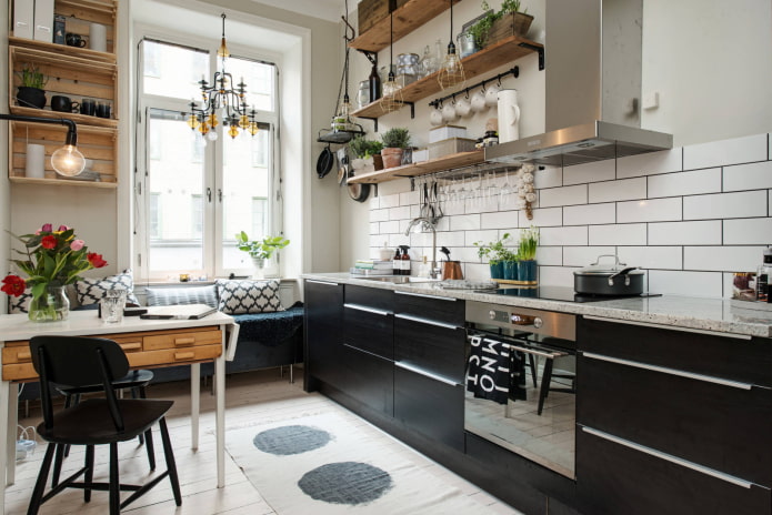 Scandinavian style countertop