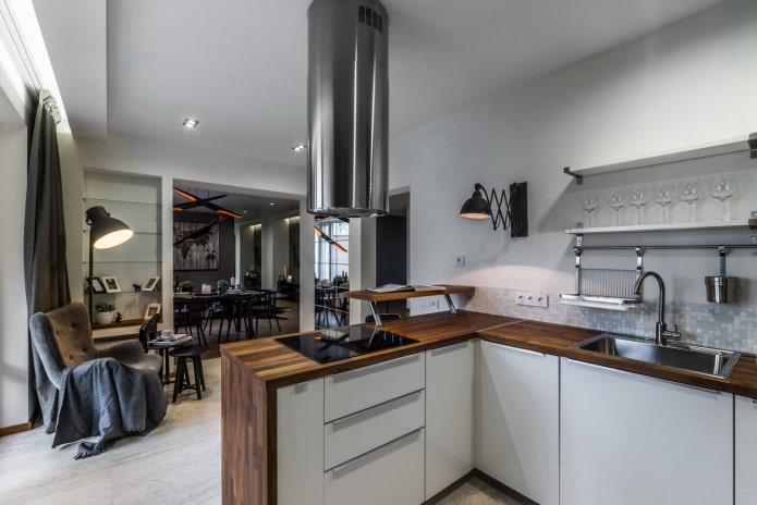 Wooden countertop