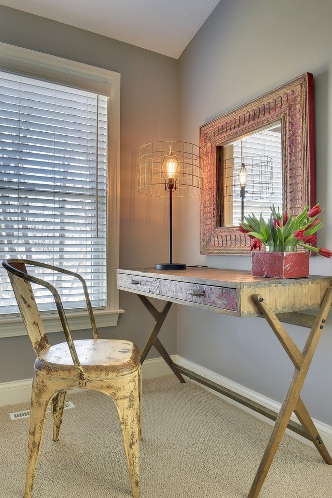 dressing table in a loft style interior