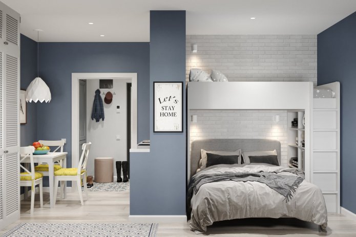 Wall decoration with various materials