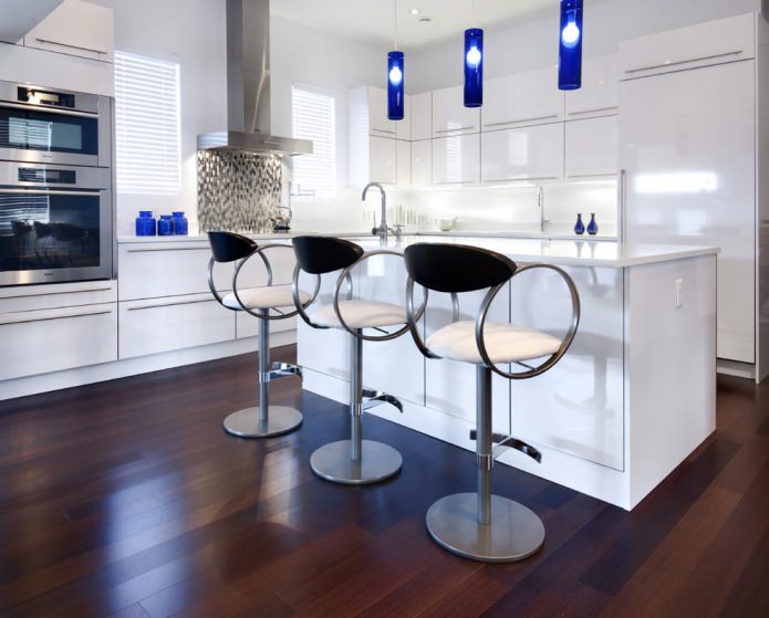 bar stool in the interior