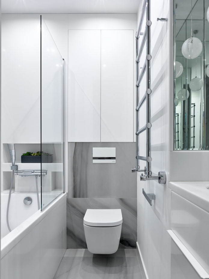 minimalist style bathroom