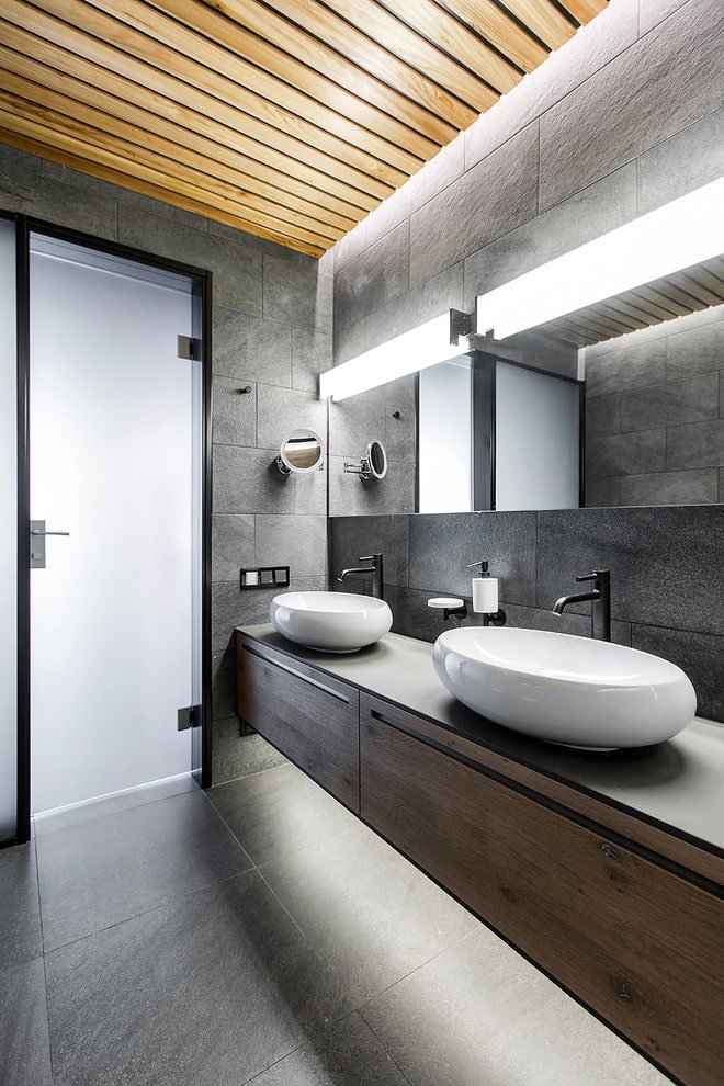 light-colored doors in a modern style