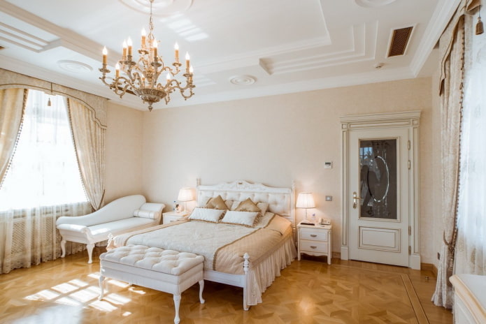 light-colored doors in a classic style