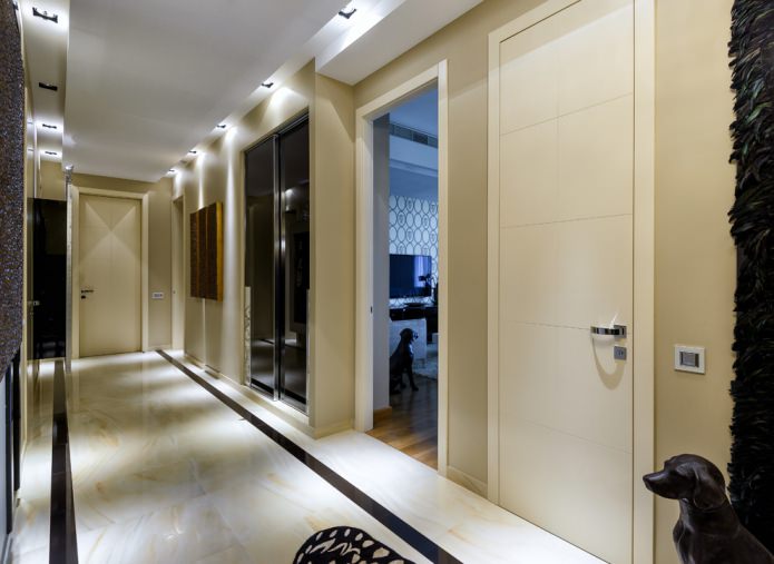 Beige doors