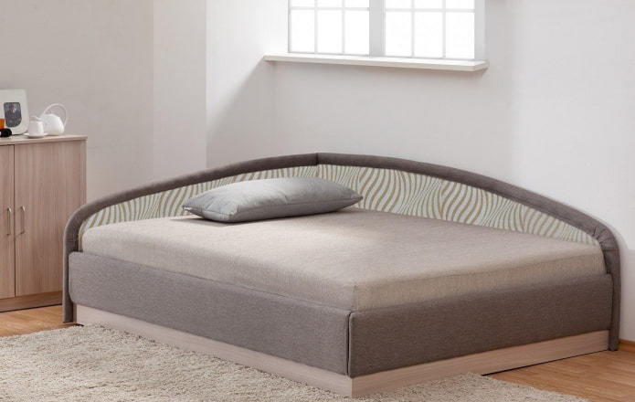 large ottoman in the interior