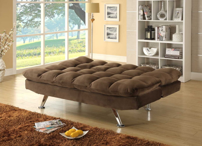 Eurobook sofa bed in the interior