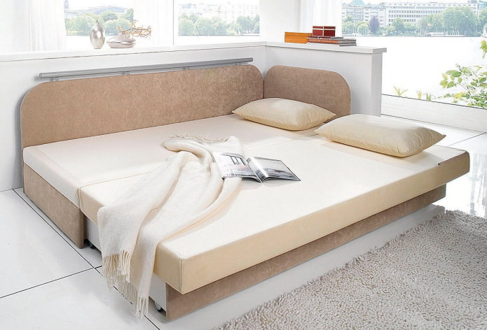 folded ottoman