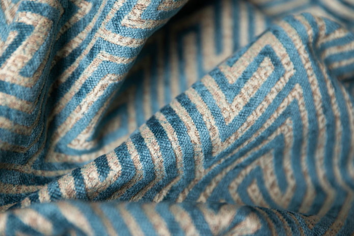 chenille in the interior