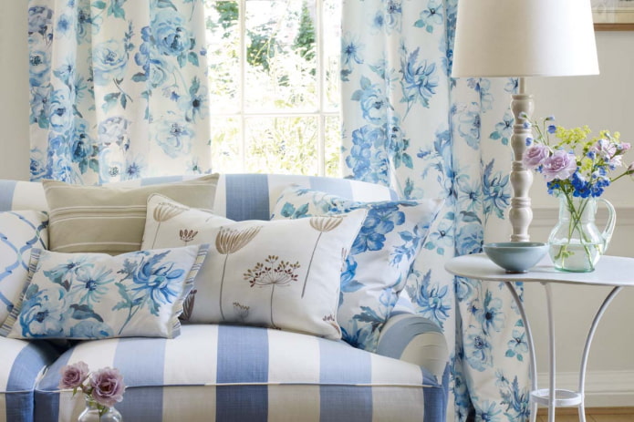 textiles in the Provence style