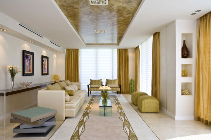 marble stretch ceiling