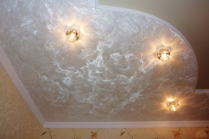 mother-of-pearl stretch ceiling