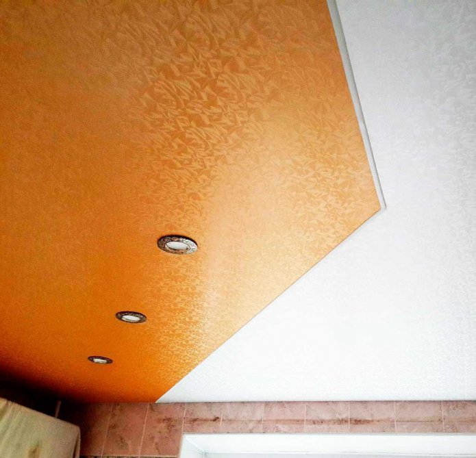 iridescent ceiling