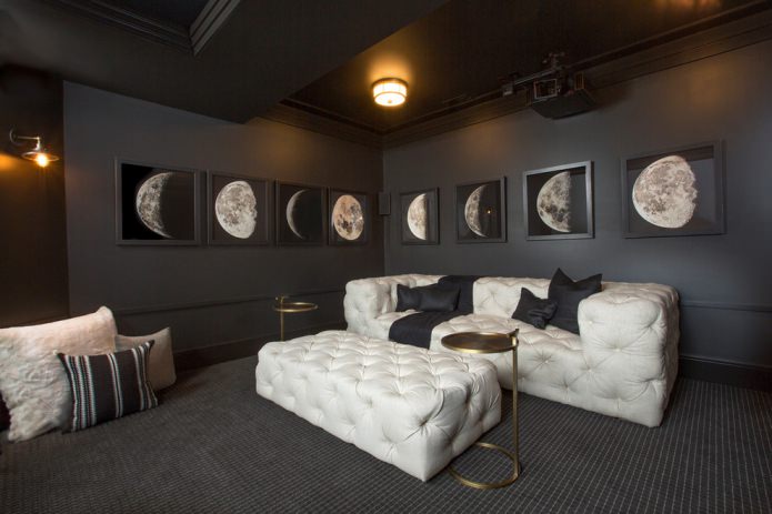 Dark gray floor
