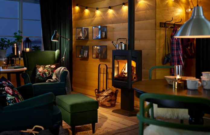 create coziness with light