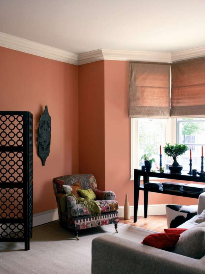 red-ginger walls