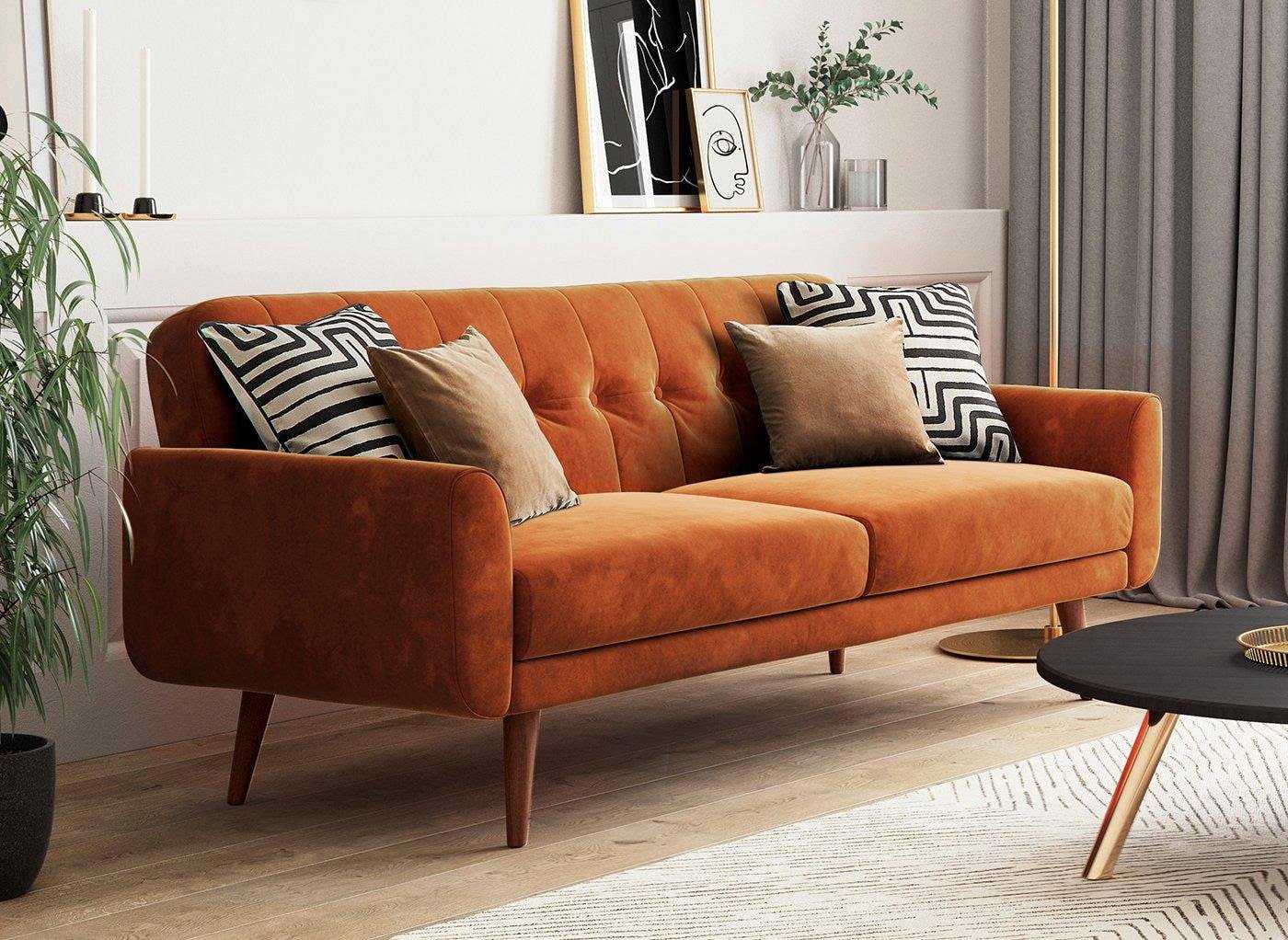 terracotta sofa