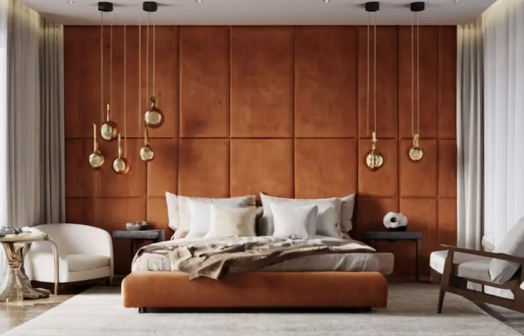 terracotta headboard