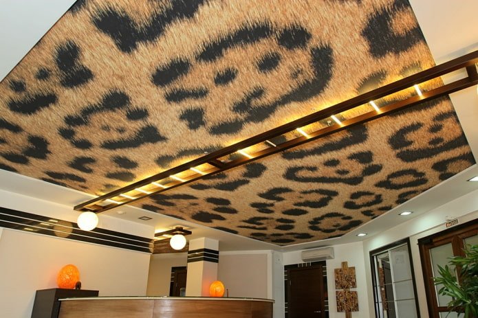 leopard ceiling