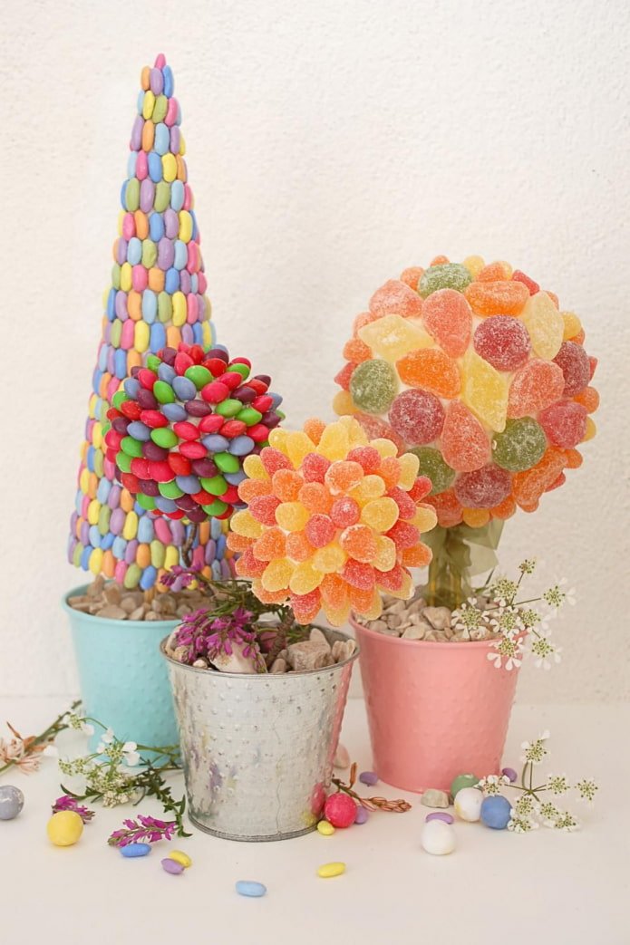 Topiary from marmalade