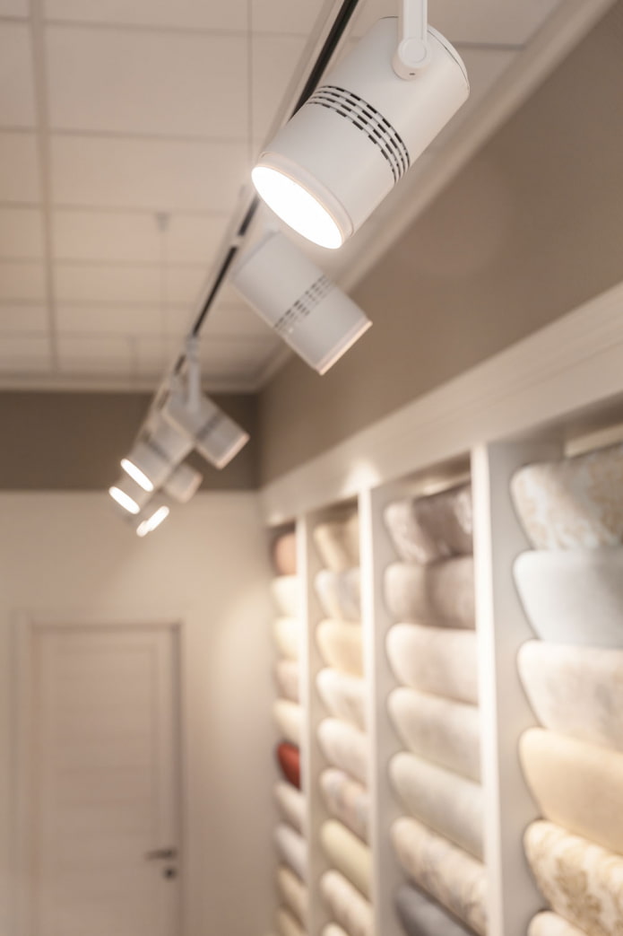 white track light