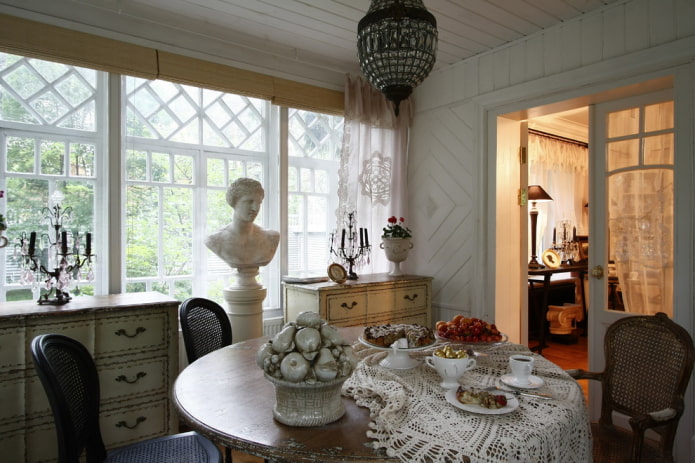 Dacha in pre-revolutionary Russian style