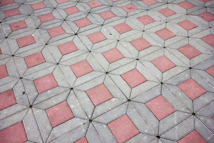 trapezoid paving slab