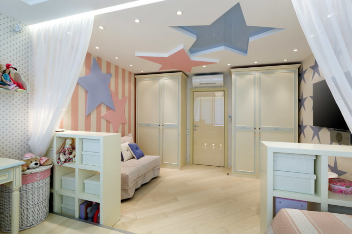 sand-colored doors in the interior