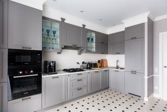 Grey kitchen