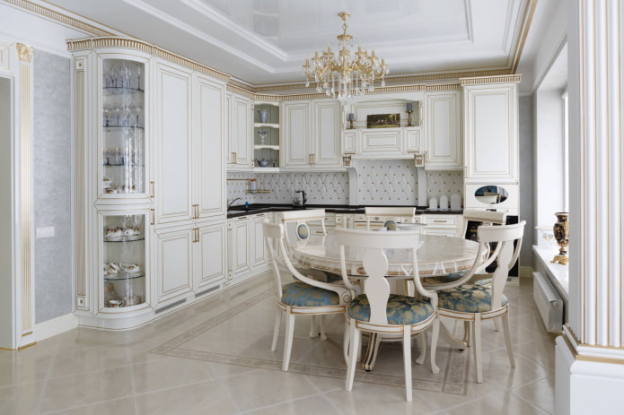 Cream classic kitchen