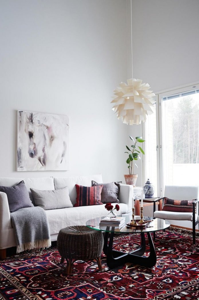 carpet in the Scandi style