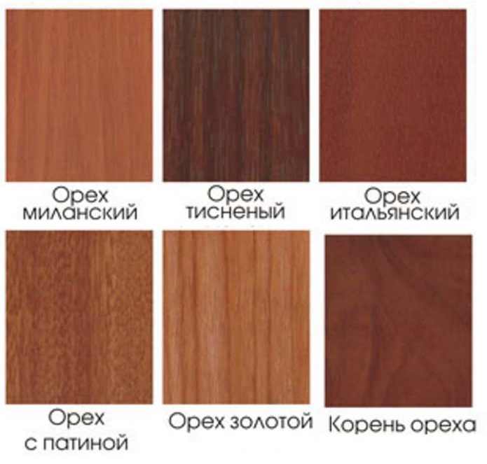 walnut color shades