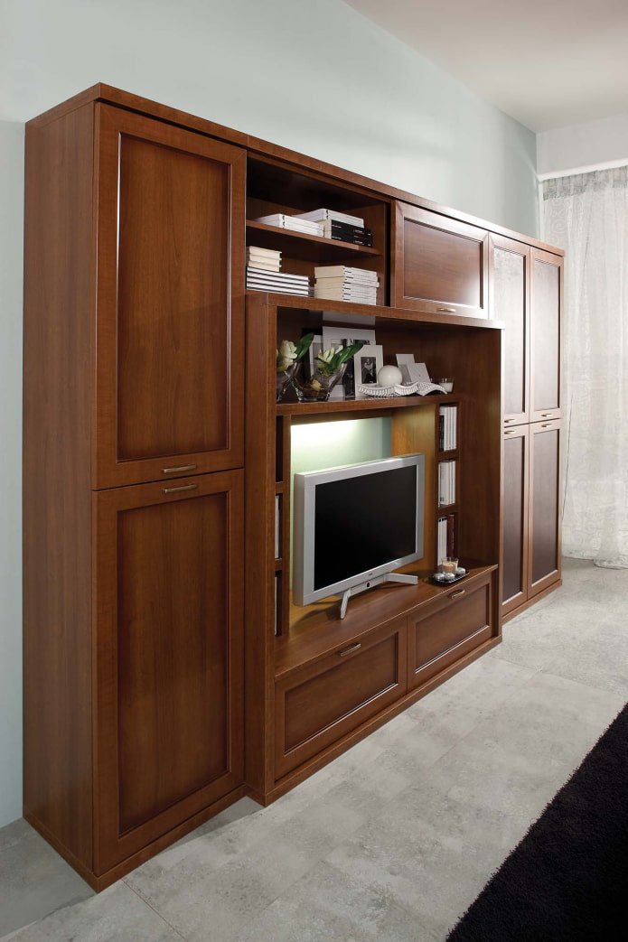 modern wall unit for the living room
