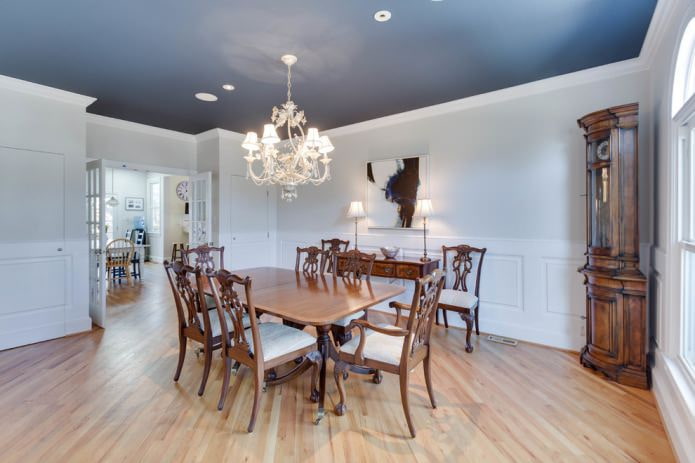 Matte ceiling