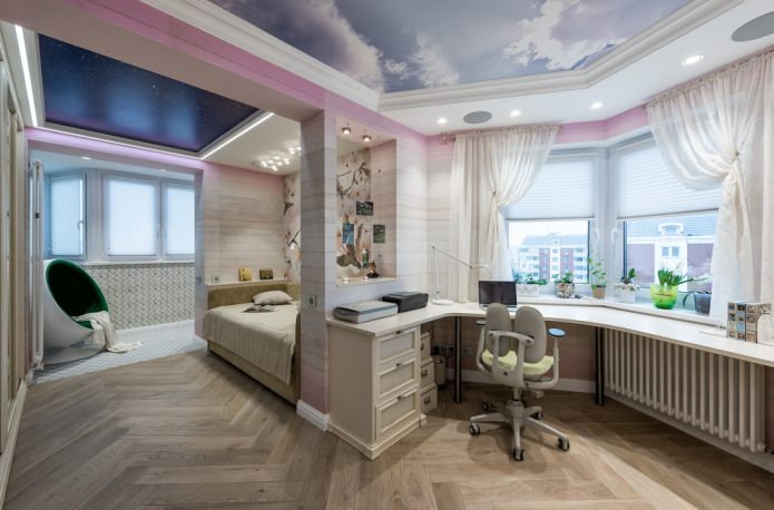photo printing on the ceiling